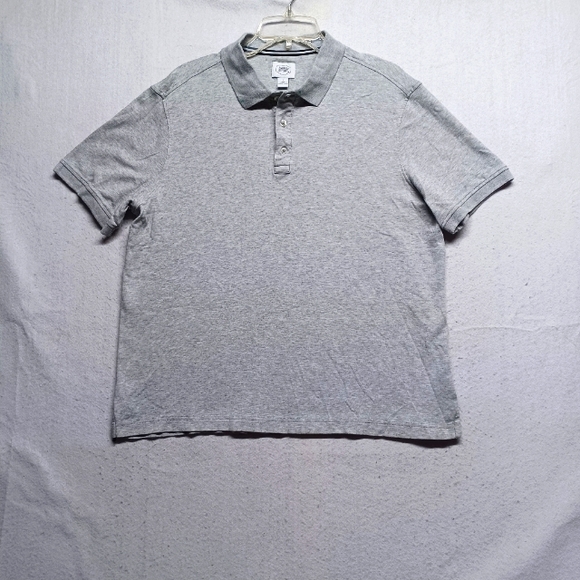 Berkley Jensen Polo Shirt Short Sleeve Color Gray Sz L - Picture 1 of 7